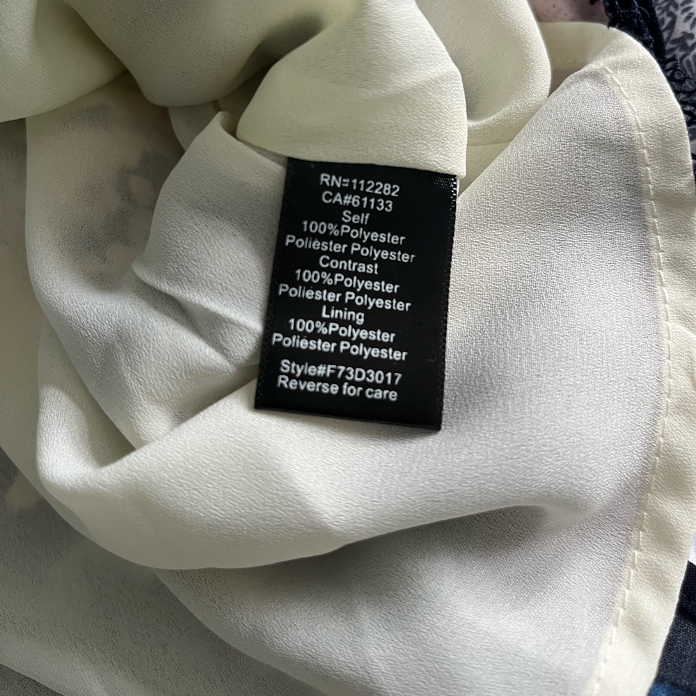 Gorgeous Adelyn Rae Print & Lace Dress // Sz. Med. // NWT - Picture 10 of 15